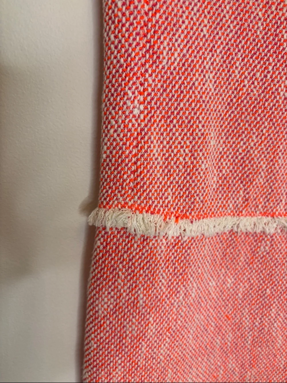 Rebecca Taylor Coral Tweed Shift Dress – Size 6 - Picture 8 of 14